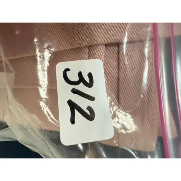 GAP 90s Loose Women’s High Rise Wide Leg Trousers Pink Size S Coastal Boho NWT - Picture 9 of 9